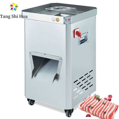 200KG/H κάθετη ηλεκτρική Slicer κρέατος ανοξείδωτου τεμνουσών μηχανών κρέατος μηχανή