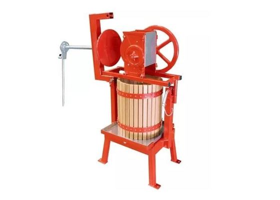 Χειρωνακτική μηχανή επεξεργασίας φρούτων, μηχανή Τύπου φρούτων με τον ξύλινο κάδο